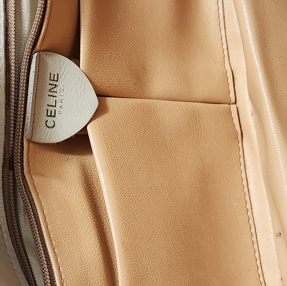 Celine Beige shoulder leather bag - Picture 12 of 12